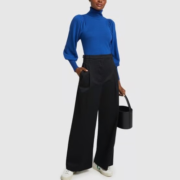APIECE APART Dewi Turtleneck Sweater in Blue 395$ - Picture 5 of 7